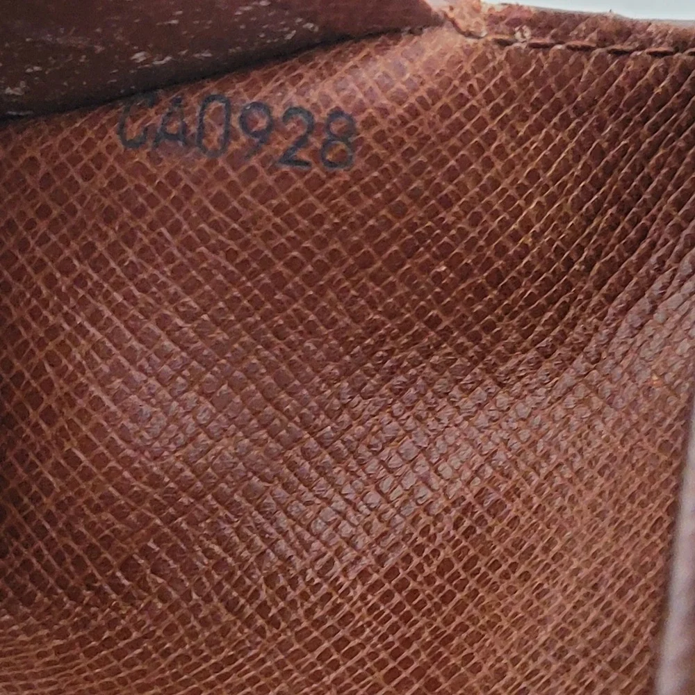 Louis Vuitton Monogram Canvas Bifold Wallet Brown Leather CA0928 Made in Spain